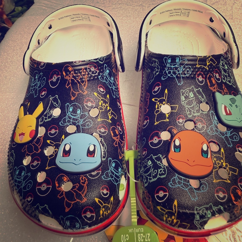 Kids Pokémon Crocs